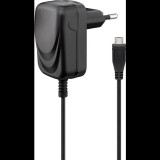 Goobay Micro-USB Hálozati töltő - Fekete (5W) (49529)