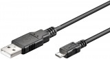 Goobay USB kábel 2.0 micro USB csatlakozóval 1m