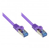 Good Connections 8060-H030V S/FTP CAT6a RJ45 Patch kábel 3m - Lila (8060-H030V)
