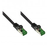 Good Connections 8062-H250S S/FTP CAT6a RJ45 Kültéri Patch kábel 25m - Fekete (8062-H250S)
