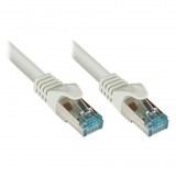 Good Connections 8064-H005 S/FTP CAT6a RJ45 Ipari Patch kábel 0.5m - Szürke (8064-H005)