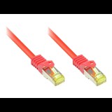 Good Connections 8070R-003R S/FTP CAT7 RJ45 Patch kábel 0.25m - Piros (8070R-003R)