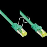 Good Connections 8070R-005G S/FTP CAT7 RJ45 Patch kábel 0.5m - Zöld (8070R-005G)