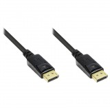 Good Connections DisplayPort 1.2 apa - DisplayPort 1.2 apa Kábel 10m - Fekete (4810-100G)