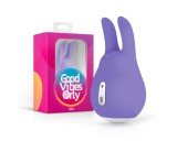 Good Vibes Only Good Vibes Tedy - akkus, nyuszis csikló vibrátor (lila)