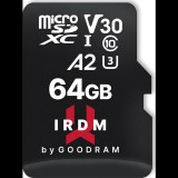 Goodram IRDM M2AA 64 GB MicroSDXC UHS-I Class 10 (IR-M2AA-0640R12)