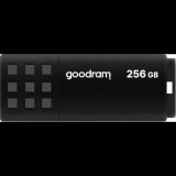 GOODRAM Pendrive 256GB, UME3 USB 3.1, Fekete (UME3-2560K0R11)