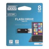 GoodRam Pendrive 8GB, UCU2 USB 2.0, Fekete (UCU2-0080K0R11)