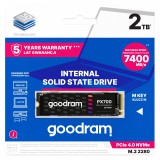 Goodram PX700 SSD SSDPR-PX700-02T-80 M.2 2,05 TB PCI Express 4.0 3D NAND NVMe Belső SSD