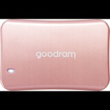 Goodram SSDPR-HX200-500-RG külső SSD meghajtó 500 GB USB C-típus USB 3.2 Gen 2x2 Rózsaarany (SSDPR-HX200-500-RG)