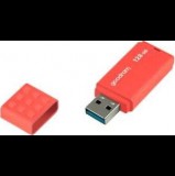 Goodram UME3 USB flash meghajtó 128 GB USB A típus 3.2 Gen 1 (3.1 Gen 1) Narancssárga (UME3-1280O0R11)
