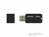 Goodram UME3 USB memória, 128 GB, USB 3.0, fekete