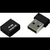 Goodram UPI2 USB flash meghajtó 64 GB USB A típus 2.0 Fekete (UPI2-0640K0R11)