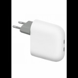 Google Dual hálózati töltő 67W, 4A, 2xUSB-C, fehér (GOOGLE-PIXCHR67W-WH)