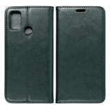 Google Pixel 8 Pro, Oldalra nyíló tok, stand, Magnet Book, sötétzöld