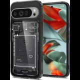 Google Pixel 9 Pro Xl Spigen Ultra Hybrid Zero One Műanyag Telefonvédő Ütésállóság, Légpárnás Keret, Fekete (8809971226615-ACS07722)