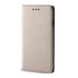 Google Pixel 9a, Oldalra nyíló tok, stand, Smart Magnet, arany
