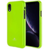 Goospery Mercury Jelly Case iPhone 14 Pro Max 6,7" sárgászöld tok