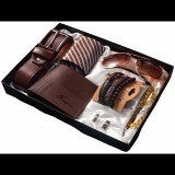 Gordon G917 Elegáns férfi ajándék szett, barna, 7 db (57654)