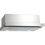 Gorenje BHP523E10X szürke, szabadonálló, hagyományos, méret:50 cm, teleszkópos, zajszint:67 dB, páraelszívó