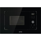 Gorenje BM201AG1BG 800W 20L inox beépíthető grillezős mikrohullámú sütő