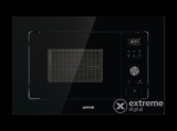 Gorenje BM201AG1BG beépíthető mikrohullámú sütő, fekete üveg