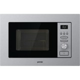 Gorenje BM201AG1X Beépített Grillezős mikrohullámú sütő 20 L 800 W Rozsdamentes acél