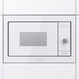 Gorenje BM235G1SYW 900 W, 1200 W grill, 23 l, 5 fokozat Fehér beépíthető mikrohullámú sütő