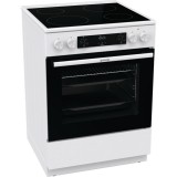 Gorenje GEC6C40WD Szabadonálló tűzhely Elektromos Kerámia Fekete, Fehér