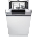 Gorenje GI520E15X programok száma: 5, keskeny beépíthető, 9 terítékes mosogatógép