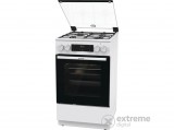 Gorenje GK5C41WJ Kombinált tűzhely, 62L, 4 gázégő, A energiaosztály, Fehér