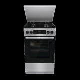 Gorenje GK5C63SH szürke, szabadonálló, gáz, kombinált, főzőzóna: 4, sütő:70L, grill, tűzhely