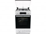 Gorenje GKS5C70WF kombinált tűzhely, 70L, 4 gázégő, A energiaosztály, fehér