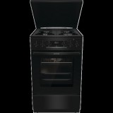 Gorenje MEKS5141BM fekete, szabadonálló, gáz, kombinált, főzőzóna: 4, sütő:70L, grill, tűzhely