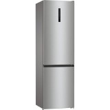 Gorenje NRK6202AXL4 kombinált hűtőszekrény Szabadonálló 331 L E Szürke, Fémes, Fehér