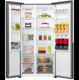 Gorenje NRS917E41BXWD kétajtós mélyhűtős hűtőszekrény Szabadonálló 541 L E Fekete (20017289)