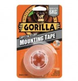 gorilla kétoldali ragasztószalag 2,54x1,52cm 002503