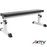 Gorilla Sports Egyenes pad fehér 105x50x41 cm