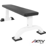 Gorilla Sports Egyenes pad fehér