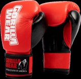 Gorilla Wear Ashton Pro Boxing Gloves (piros/fekete)