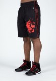Gorilla Wear Buffalo Old School Workout Shorts (fekete/piros)