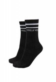 Gorilla Wear Crew Socks 2-pack zokni (Fekete)