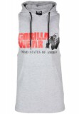 Gorilla Wear Rogers Hooded Tank Top (szürke)