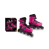 Görkorcsolya pink-fekete színben 33-36 - Mondo toys