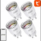 Gosund EP2 WiFi-s okos konnektor - 4 darab, 10A, Tuya (EP2-4)