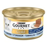 GOURMET GOLD Tonhallal pástétom nedves macskaeledel 85g