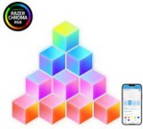 Govee Glide Hexagon RGB 3D intelligens panelek, 10 darab, Zene szinkronizálás, Kompatibilis az Alexá
