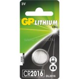 GP Batteries CR2016 lítium gombelem 1db/bliszter (B15161)