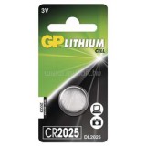 GP Batteries CR2025 lítium gombelem 1db/bliszter (B15251)