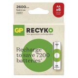 GP Batteries Gp recyko nimh akkumulátor hr6 (aa) 2600mah 6db b2527v